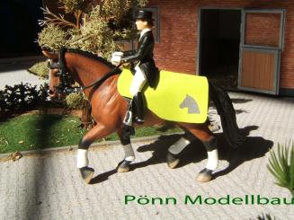 Reflex Ausreitdecke neongelb 