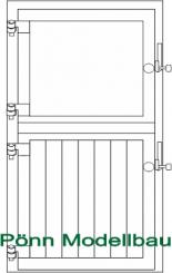 Paddocktüre "Stahl" 