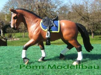 Bügelmotiv-Set 2 Satteldecken 2 Schabracken Farbauswahl 