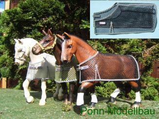 Fliegendecke schwarz 